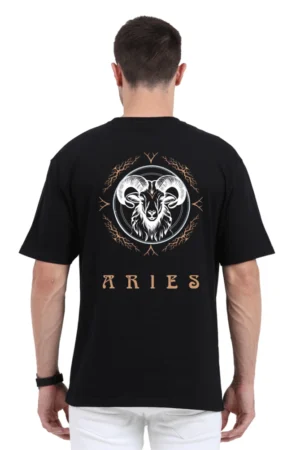 Aries Constellation Oversize T-shirt - Image 3